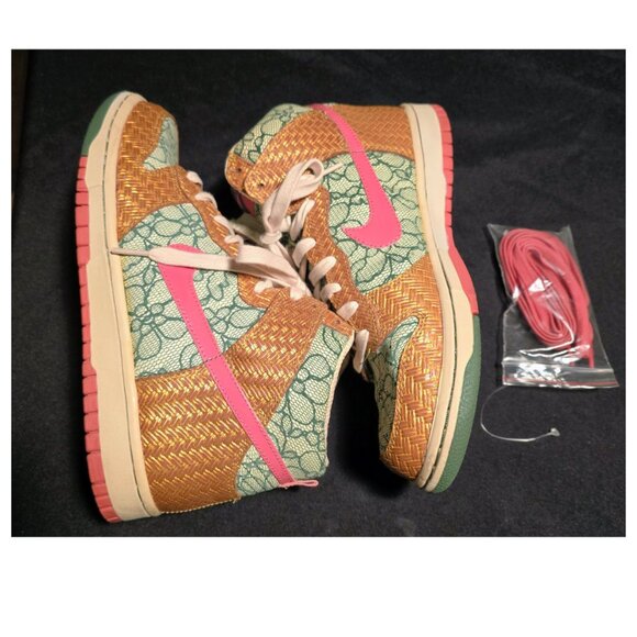 Rare Nike Dunk High Premium “Nori Desert Bloom” – Size 8.5 - Picture 2 of 5
